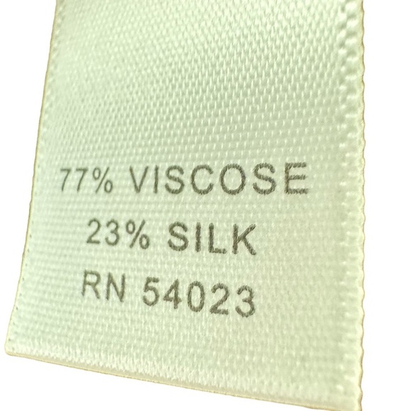 Banana Republic Women's V-Neck Long Sleeves Dress Burgundy Print Size M. - Picture 7 of 10